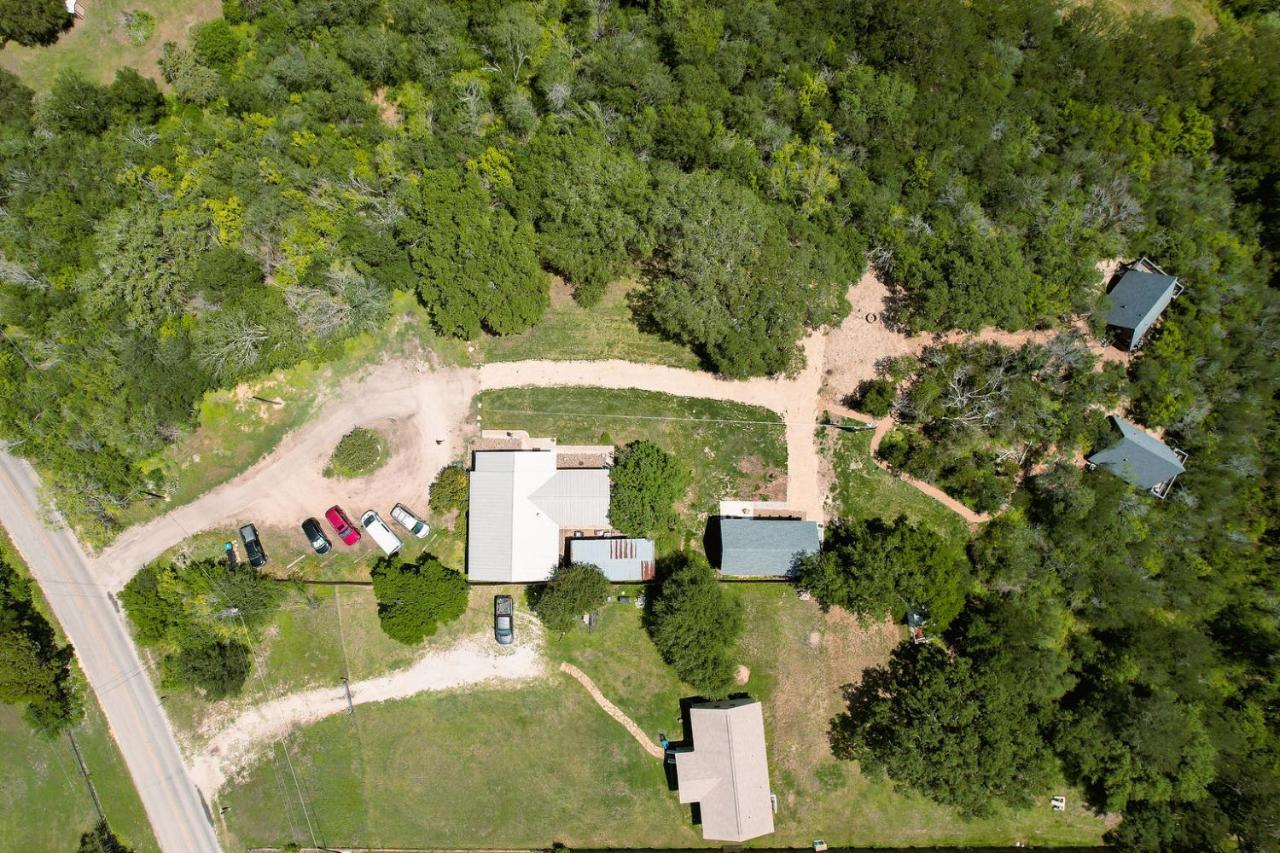 The Maverick: A-Frame W/ Hammock And Tree Top View New Braunfels Luaran gambar
