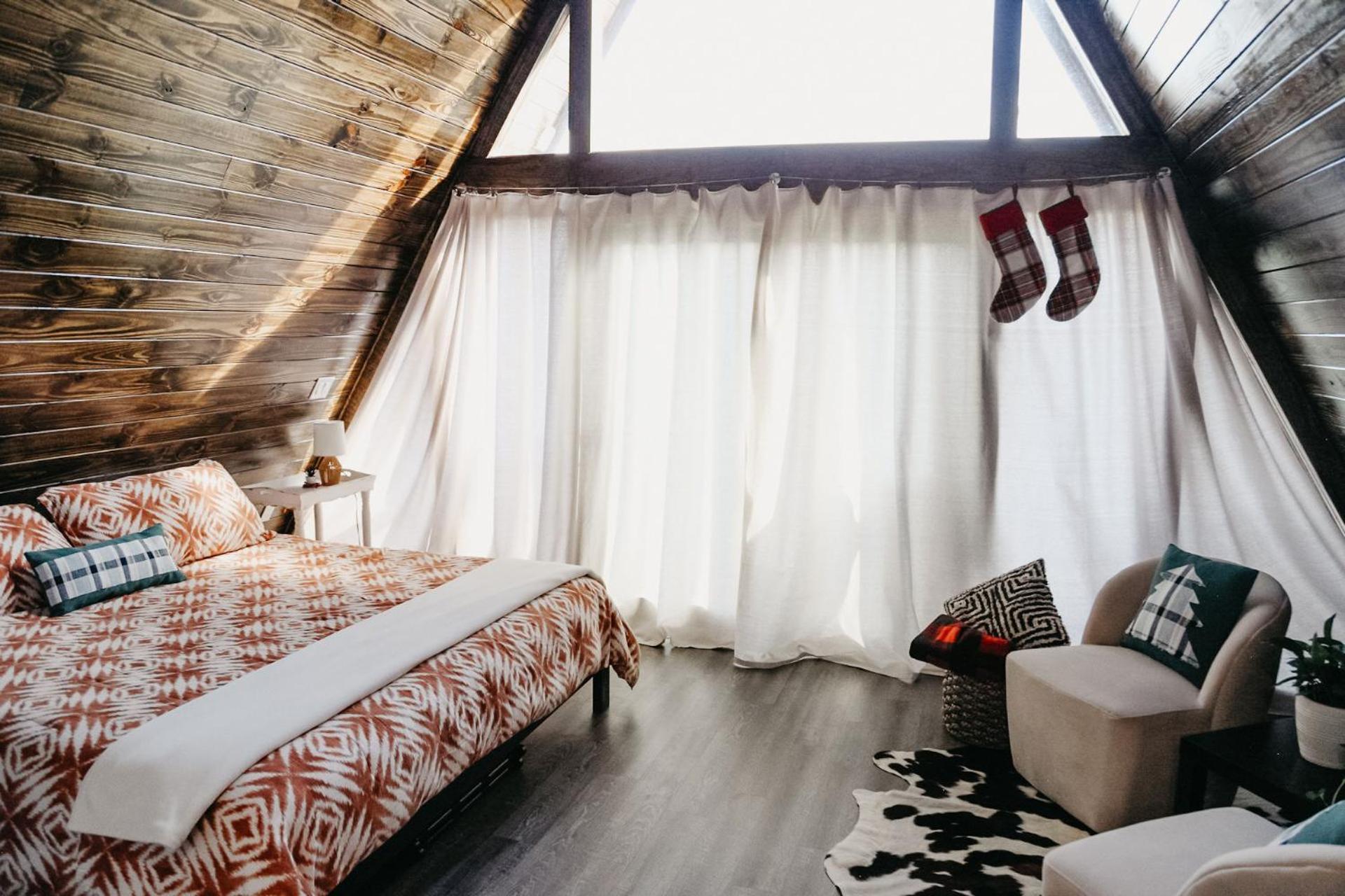 The Maverick: A-Frame W/ Hammock And Tree Top View New Braunfels Luaran gambar